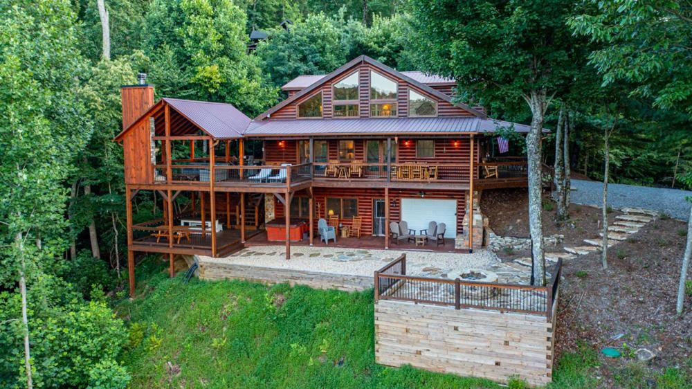 Lake Vista Lodge Blue Ridge Exterior foto